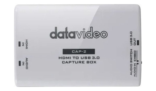 Placa De Captura Hdmi Para Usb 3.0 Cap 2 Datavideo 