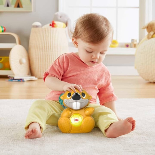 Imagen 2 de 5 de Fisher-price Linkimals Castor Click Clack Mattel Gxd85