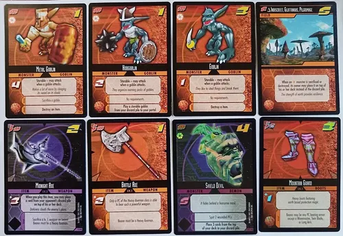 Cartas Colección Anime Hack Enemy Juego Rpg Manga Game Mesa