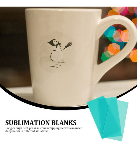 Caneca Para Forno, Junta De Sublimação Em Branco, 3 Unidades