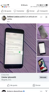 iPhone 6 iPhone 6s 32 Gb Gris Espacial