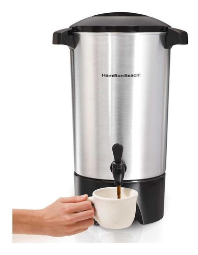 Cafetera Industrial Hamilton Beach 40515 Percoladora Gris