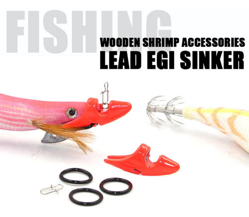 2 Piezas De Calamar Jig Heli Sinker Jig Hundimiento 15g