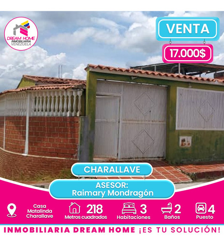 Casa En Venta Matalinda, Araguaney - Charallave 