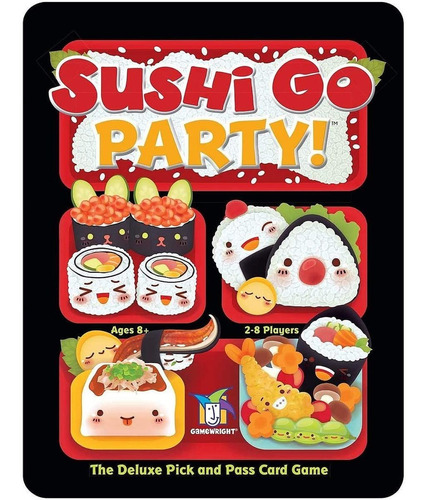 Sushi Go Parte Del Juego De Cartas Pase Recogida Lujo M...