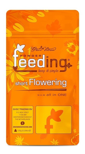 Powder Feeding Short Flowering Fertilizante Sales 125g