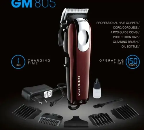 Maquina De Afeitar Cortadora De Cabello Profesional + Capa