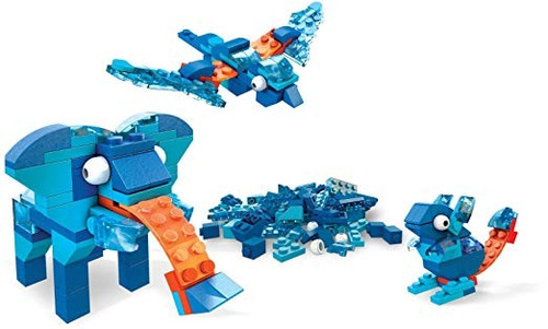 Mega Construx Invenciones De Ladrillo Azul Conjunto De Const