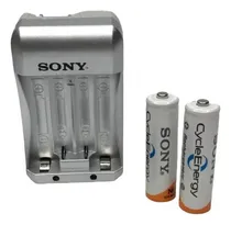 Comprar Cargador Para Pila Recargable Sony Aa Y Aaa + 2 Baterías Aa