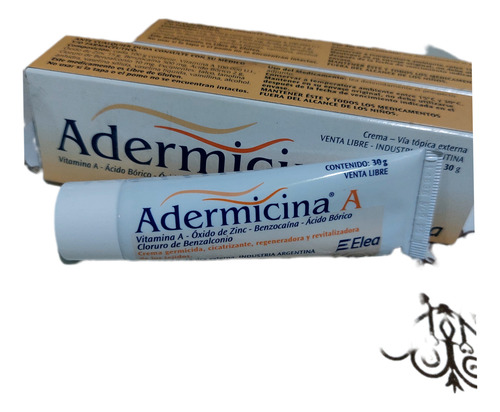 Adermicina A Crema Germicida 30g Regeneradora