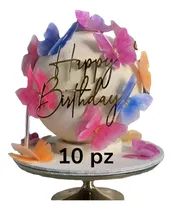 Comprar Decoración Pastel Feliz Cumpleaños Cake Toppers 10pz
