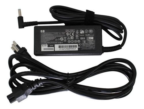 Imagen 1 de 2 de Cargador Hp 19.5v 3.33a 65w Original Punta Azul 4.5x3.0mm