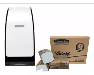 Higienico Kleenex Interfoliado Y Dispenser Kimberly Clark