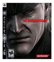 Comprar # Metal Gear Solid 4 Ps3 Midia Fisica Original Playstation