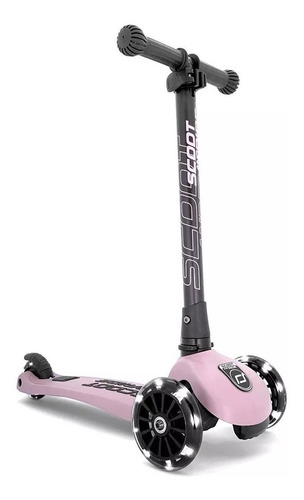 Scooter Scoot And Ride Highwaykick 3 Led Palorosa Color Rosa chicle