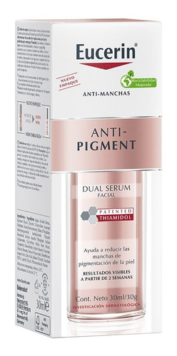 Imagen 8 de 10 de Serum Facial Dual Antimanchas Eucerin Anti Pigment 30ml