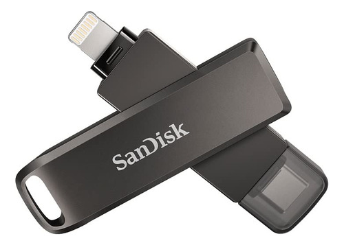 Memoria Usb Sandisk Ixpand Drive Luxe, 64gb, Usb 3.1, Negro