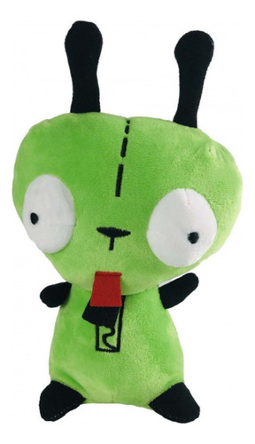 B- 2 Pçs De Brinquedos De Pelúcia Invader Zim Com Olhos