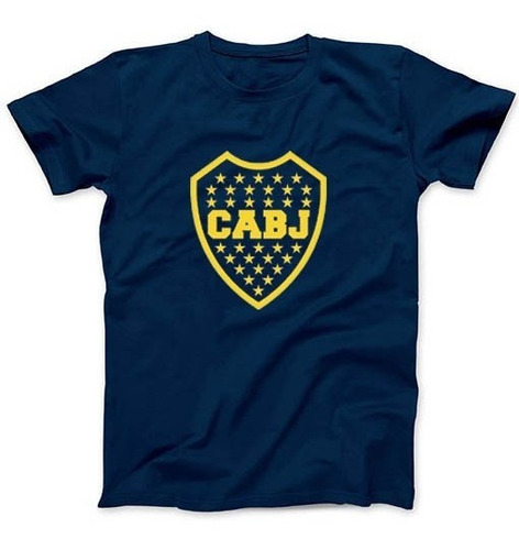 Remeras Boca Juniors Futbol Argentino Vinilo Textil Premium