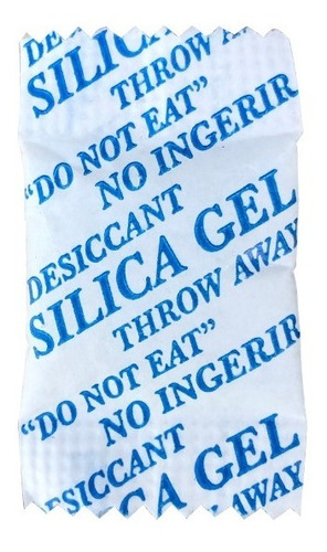 Silicagel Pack Bolsas X 3 Gr. Absorbente. Antihumedad