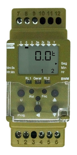 Temporizador Timer Digital Multiescala Multifuncion Riel Din