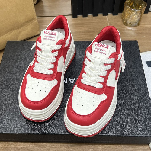 Zapatos De Tabla Casuales De Invierno Con Fondo Grueso Para Mujer