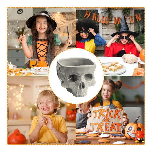 Cuencos De Calavera Para Comer Bandeja Para Servir Con Cabez