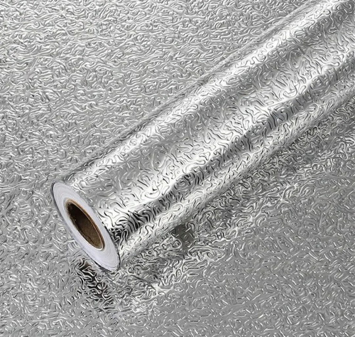 Imagen 9 de 9 de Papel Aluminio Adhesivo 3 Mts