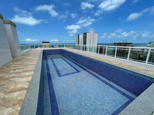 Imagem 1 de 14 de Apartamento 2 Dormitórios- 100mts Praia- Alto Padrão- Amf48