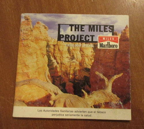 Libro Librito Publicitario The Miles Project Marlboro 2000