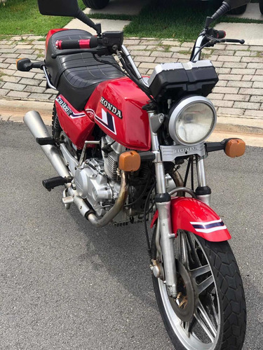 Honda Cb400 - 82/82 - Vermelha (relíquia)