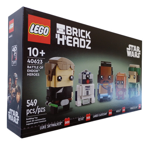 Lego Brickheadz Star Wars Battle Of Endor Heroes 40623 (Usado)