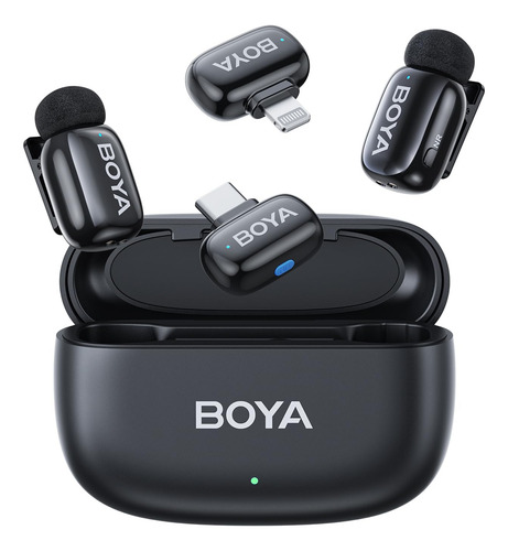 Micrófono Inalámbrico Mini Con Usb-c, 30h Batería, Reducción