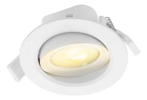 Empotrado En Plafón Led 5w Spot Dirigible Luz Cálida Tl-2901 Color Blanco