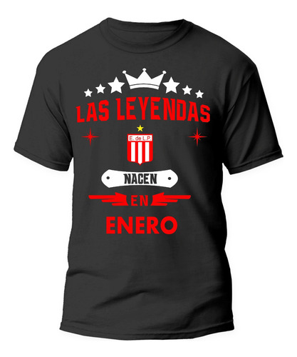 Remera Algodon Estudiantes Las Leyendas Nacen En 