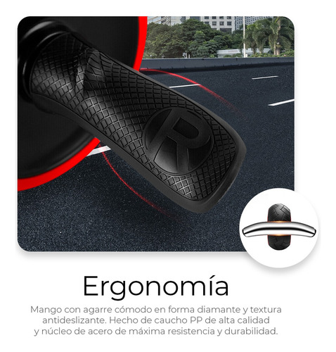 Rueda Para Ejercicio De Abdomen Llantas Rodillo Abs Gimnasio