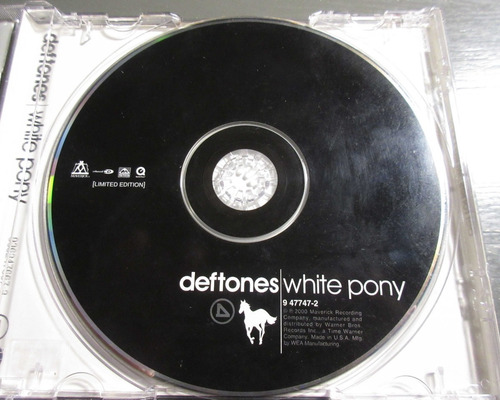 Deftones Cd White Pony Año 2000 Nu Metal