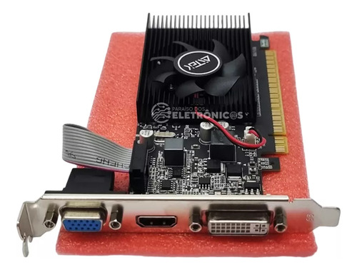 Placa De Vídeo Gt210 1gb 64 Bits Gráfico Vídeo Desempenho