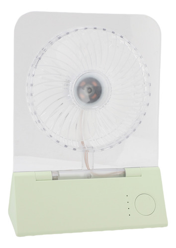 Ventilador De Escritorio Con Agua, Transparente, Montado En