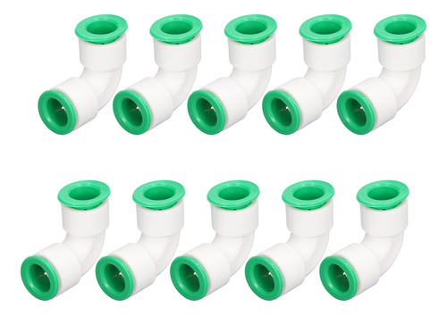 Tubo De Manguera Ppr De 10 Piezas Con Conector De Codo Quick