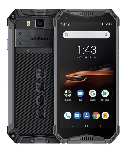 Ulefone Armor 3W Dual SIM 64 GB preto 6 GB RAM