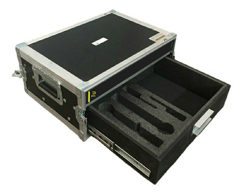 Case Rack Para Shure Ur4d Sistema Sem Fio