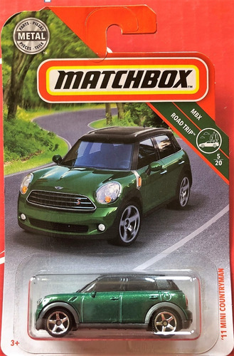 Matchbox 11 Mini Countryman Mbx Roadtrip  Caja Q 2019