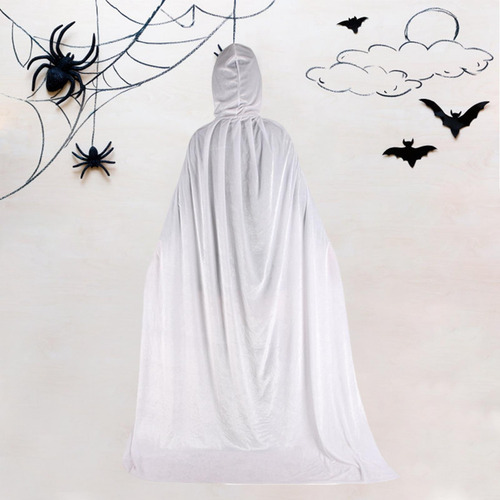 De Capa Con Capucha De Terciopelo De Halloween Durable Para