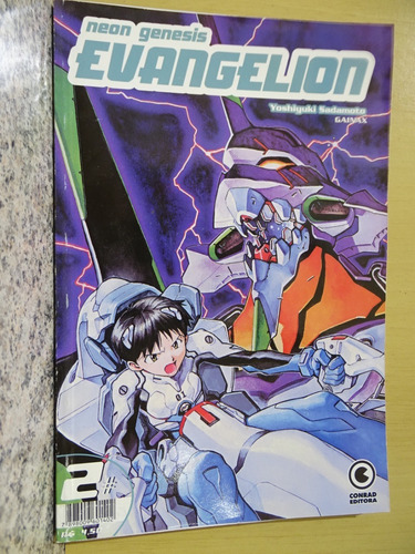 Mangá Neon Genesis Evangelion - Lote Com 10 Volumes