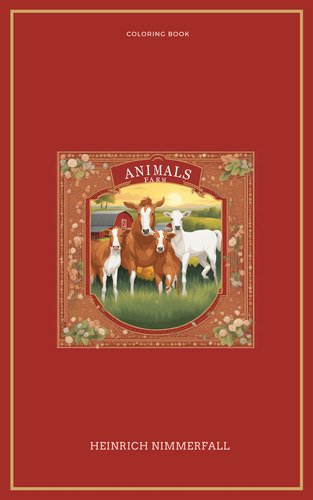 Libro De Colorear Para Imprimir Animales De Granja