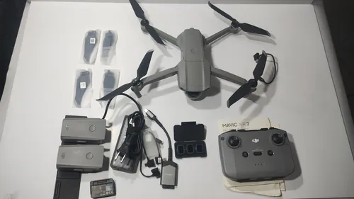 Drone Dji Mavic Air 2 Fly More Combo Color Gris (Usado)