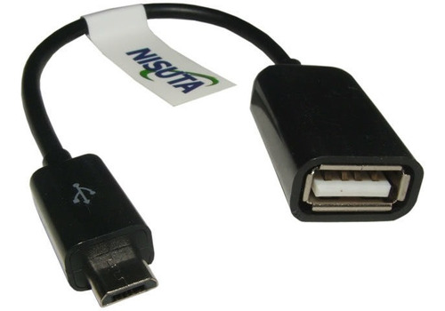 Nisuta Cable Otg Micro Usb A Usb Hembra Ns-camicroush