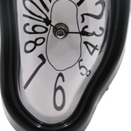 Reloj De Fusión Reloj Derretido Reloj De Pared Árabe Negro