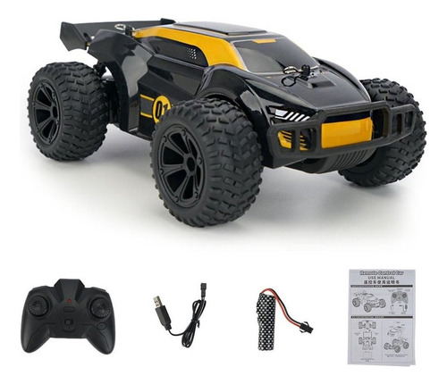 Coche Todoterreno Rc Monster Truck Con Mando A Distancia Q8